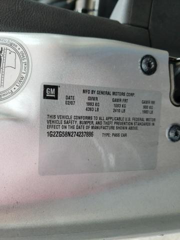 Photo 10 from auction – 2007 PONTIAC G6 BASE with VIN 1G2ZG58N274237886
