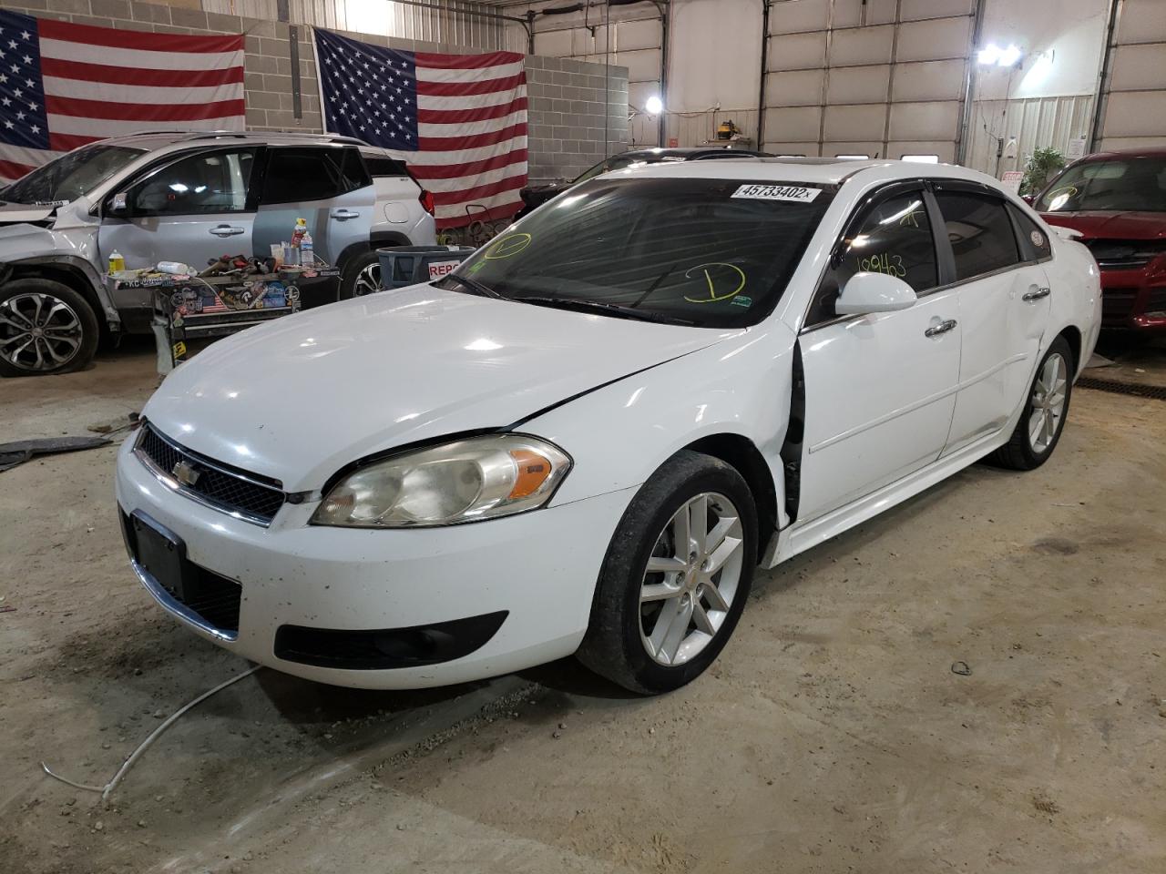 Photo 2 from auction – 2012 CHEVROLET IMPALA LTZ with VIN 2G1WC5E38C1101306