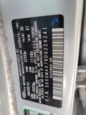 Photo 10 from auction – 2013 KIA OPTIMA LX with VIN 5XXGM4A78DG224241