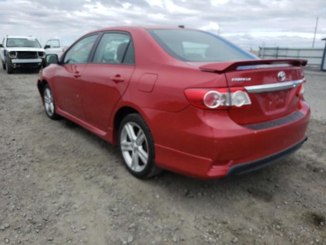 Photo 3 from auction – 2013 TOYOTA COROLLA BA with VIN 2T1BU4EE6DC056349