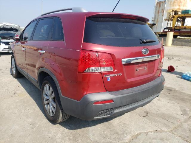 Photo 3 from auction – 2011 KIA SORENTO EX with VIN 5XYKU4A21BG072858