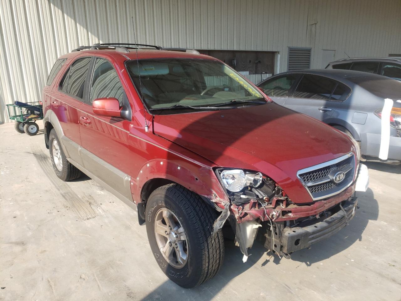 KIA SORENTO EX 2006 with VIN KNDJC733865502910 - Photo from auction
