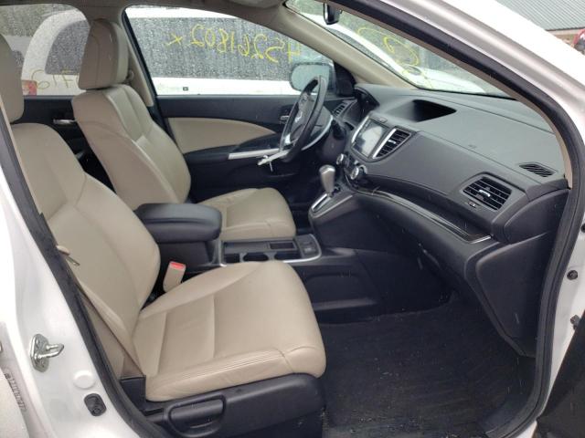 Photo 5 from auction – 2016 HONDA CR-V EXL with VIN 5J6RM4H76GL120134