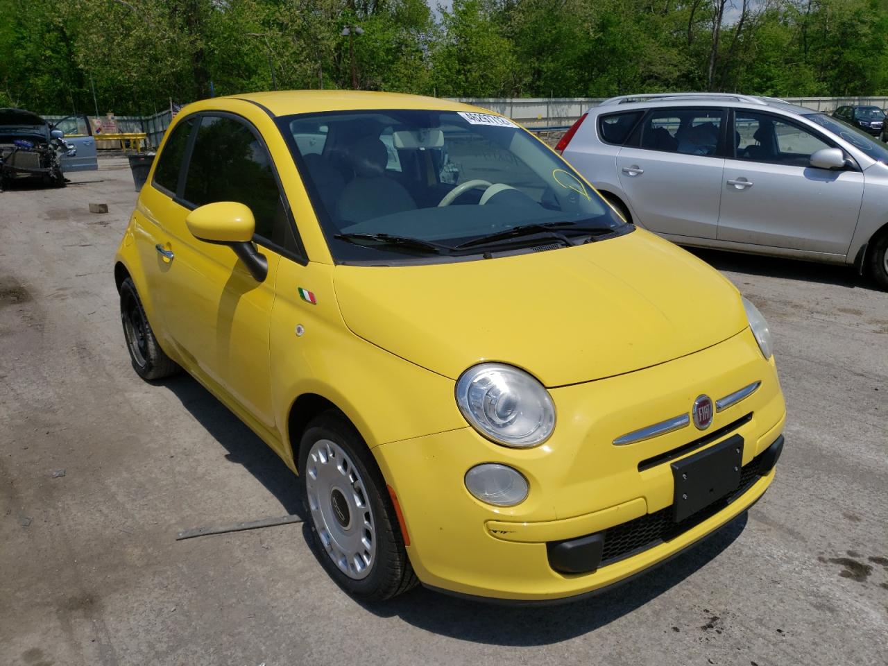 FIAT 500 POP 2012 with VIN 3C3CFFAR1CT127461 - Photo from auction