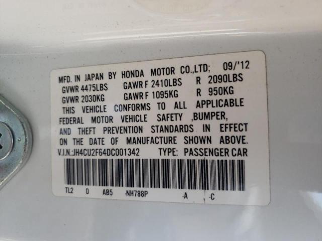 Photo 10 from auction – 2013 ACURA TSX TECH with VIN JH4CU2F64DC001342