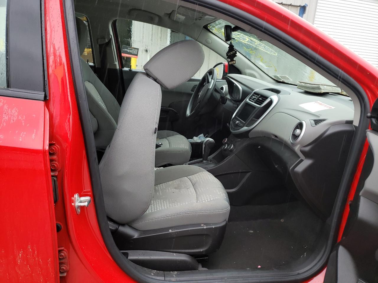 Photo 5 from auction – 2020 CHEVROLET SONIC with VIN 1G1JG6SB6L4128024