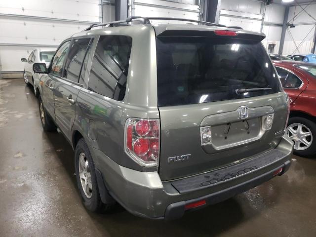 Photo 3 from auction – 2008 HONDA PILOT EXL with VIN 5FNYF18538B013345