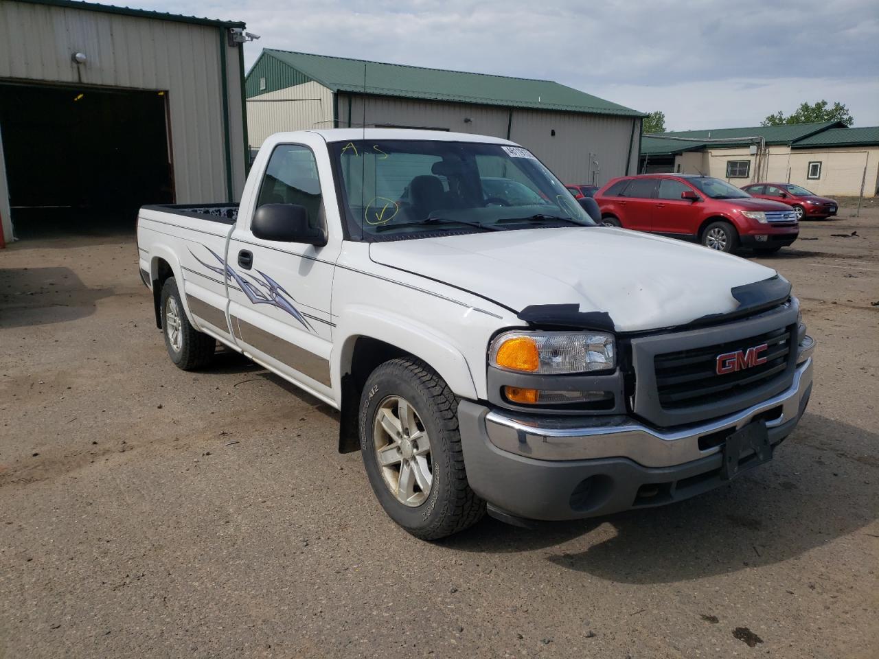 GMC NEW SIERRA 2006 with VIN 3GTEC14X66G272177 - Photo from auction