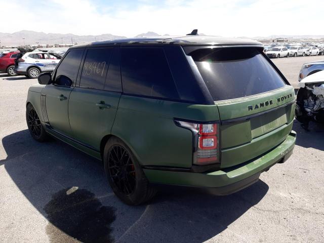 Photo 3 from auction – 2016 LAND ROVER RANGE ROVE with VIN SALGS2PFXGA298729