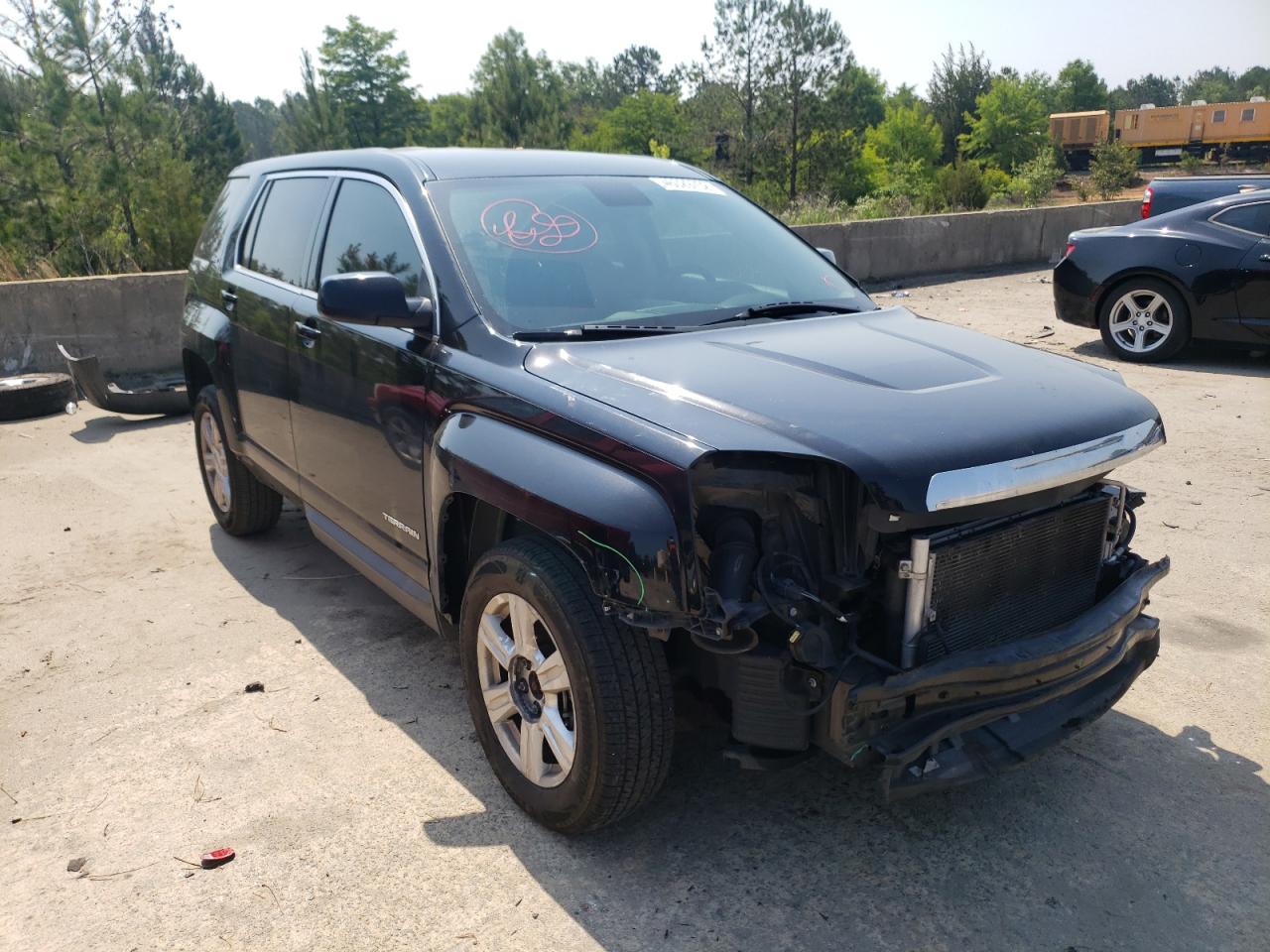 GMC TERRAIN SL 2016 with VIN 2GKALMEK8G6121877 - Photo from auction