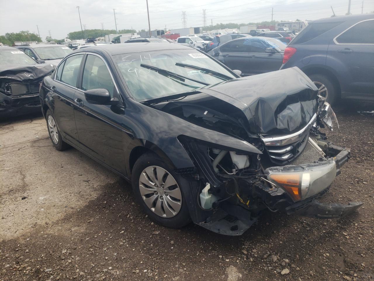 HONDA ACCORD LX 2011 with VIN 1HGCP2F37BA019097 - Photo from auction