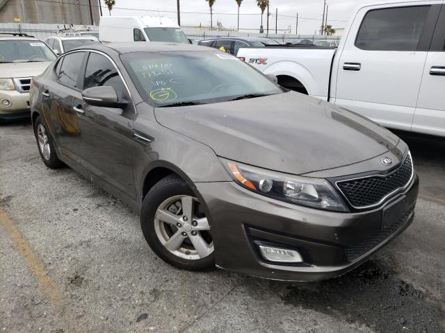 KIA OPTIMA LX 2015 with VIN 5XXGM4A70FG373648 - Photo from auction