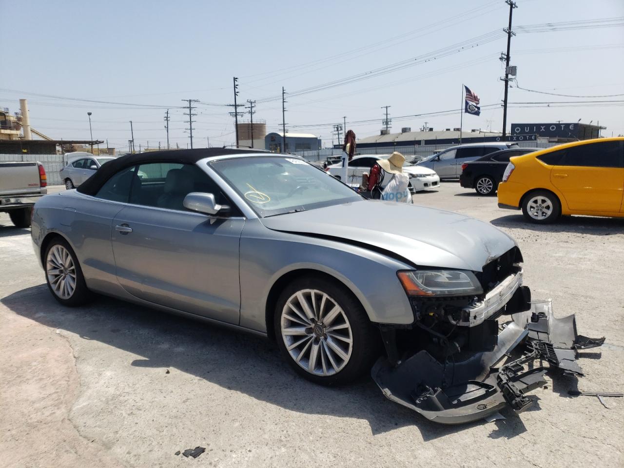 AUDI A5 PREMIUM 2010 with VIN WAUJFAFH1AN018644 - Photo from auction