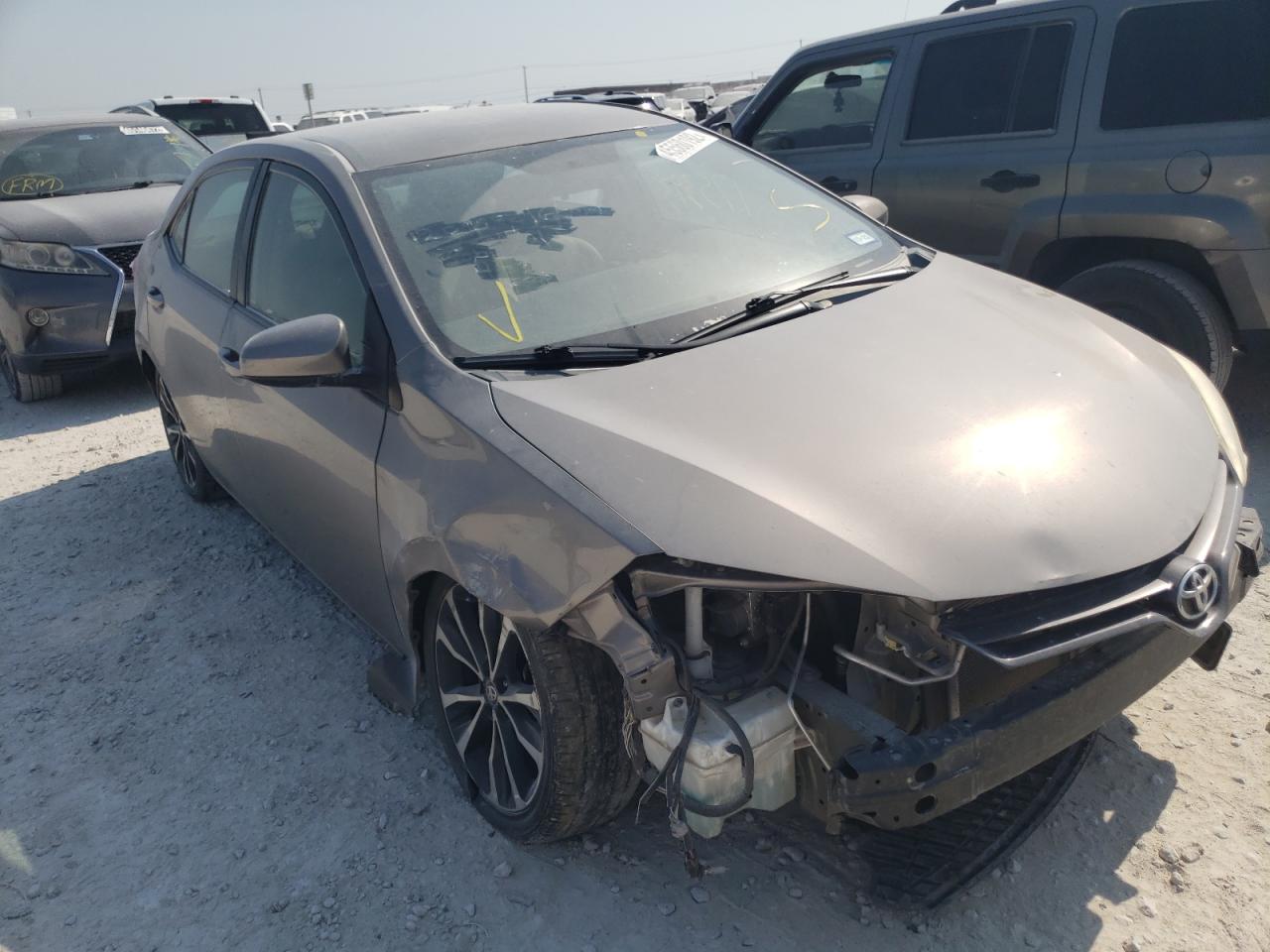 TOYOTA COROLLA L 2015 with VIN 5YFBURHEXFP212078 - Photo from auction