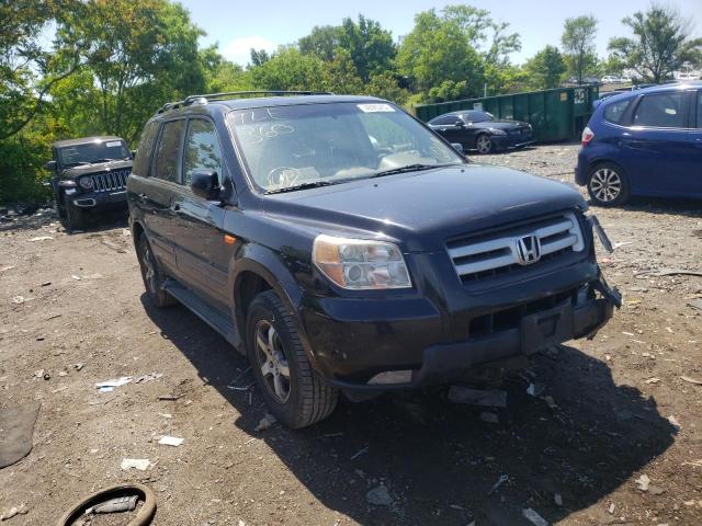 HONDA PILOT EX 2006 with VIN 5FNYF18726B010290 - Photo from auction