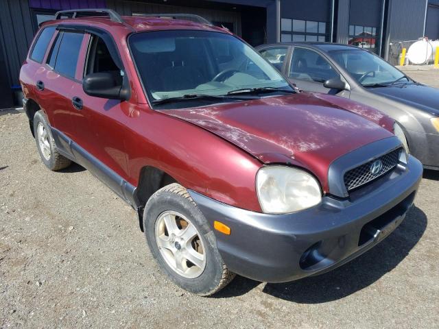 HYUNDAI SANTA FE 2002 with VIN KM8SB73D72U339727 - Photo from auction