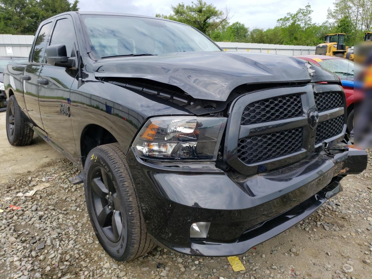 RAM 1500 ST 2018 with VIN 1C6RR7FGXJS343812 - Photo from auction