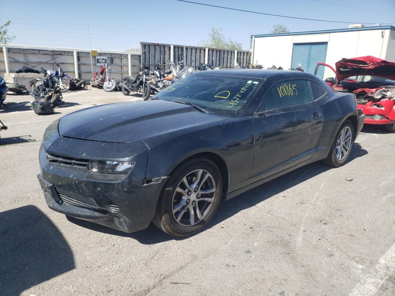 Photo 2 from auction – 2014 CHEVROLET CAMARO LS with VIN 2G1FA1E37E9255430
