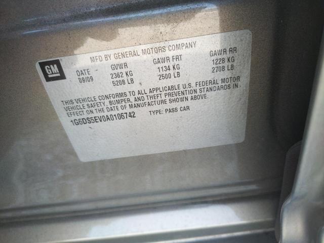 Photo 10 from auction – 2010 CADILLAC CTS PREMIU with VIN 1G6DS5EV0A0106742
