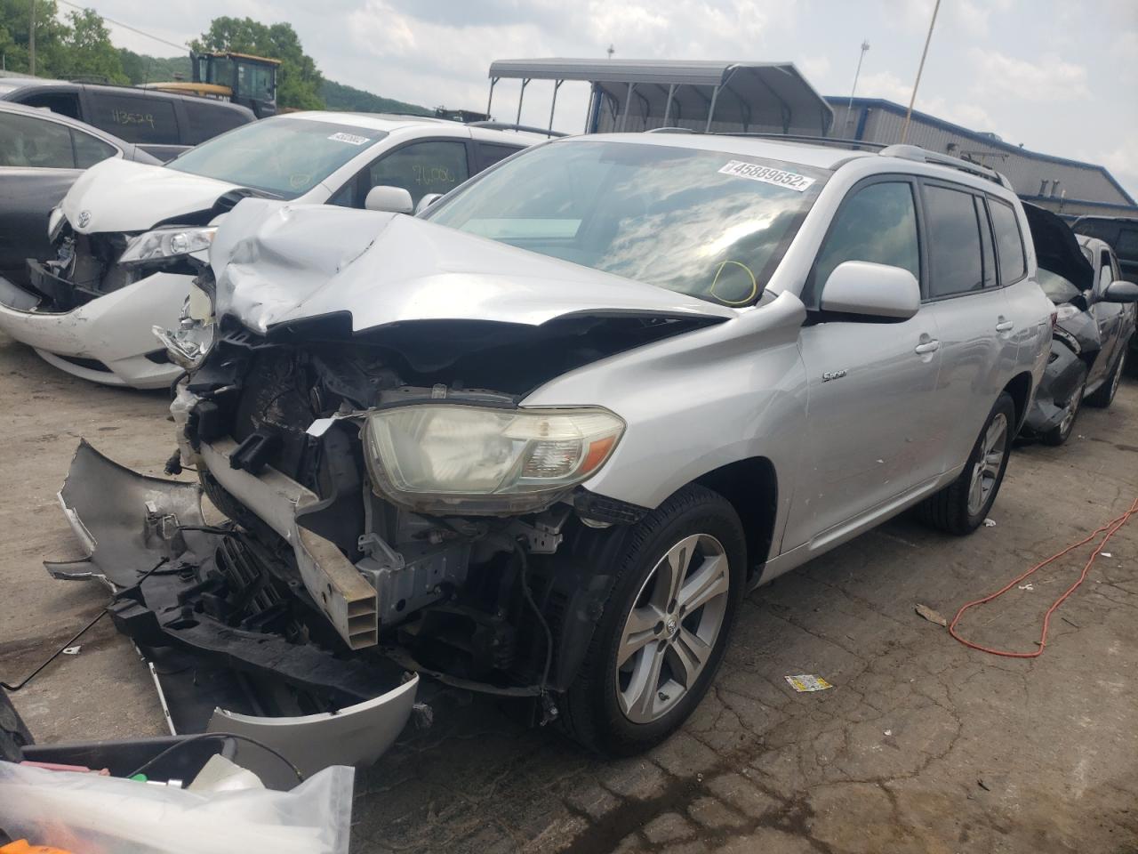 Photo 2 from auction – 2008 TOYOTA HIGHLANDER with VIN JTEDS43A082058922