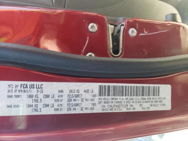 Photo 10 from auction – 2016 JEEP PATRIOT LA with VIN 1C4NJPFA2GD731379