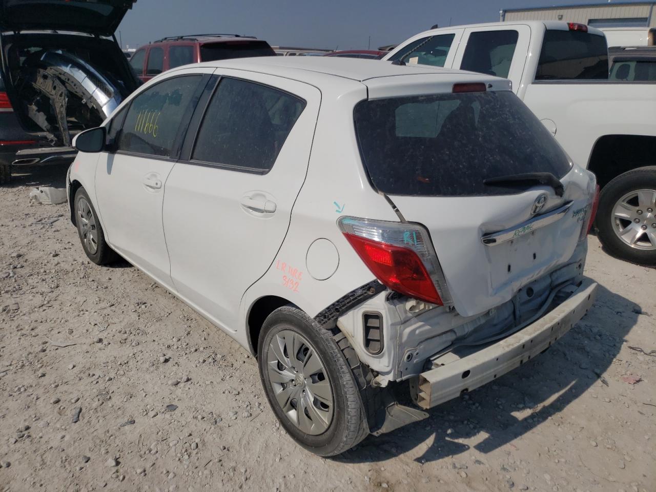 Photo 3 from auction – 2014 TOYOTA YARIS with VIN JTDKTUD30ED579583