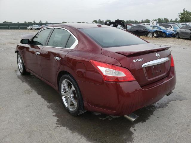Photo 3 from auction – 2009 NISSAN MAXIMA S with VIN 1N4AA51E79C818528