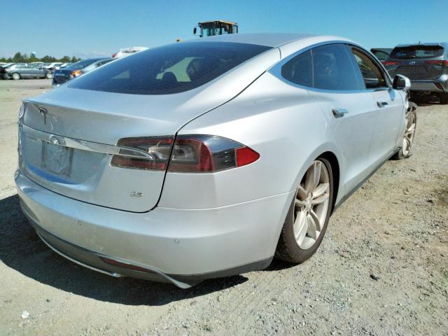 Photo 4 from auction – 2014 TESLA MODEL S with VIN 5YJSA1H19EFP32239