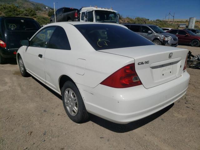 Photo 3 from auction – 2001 HONDA CIVIC LX with VIN 1HGEM22581L005639