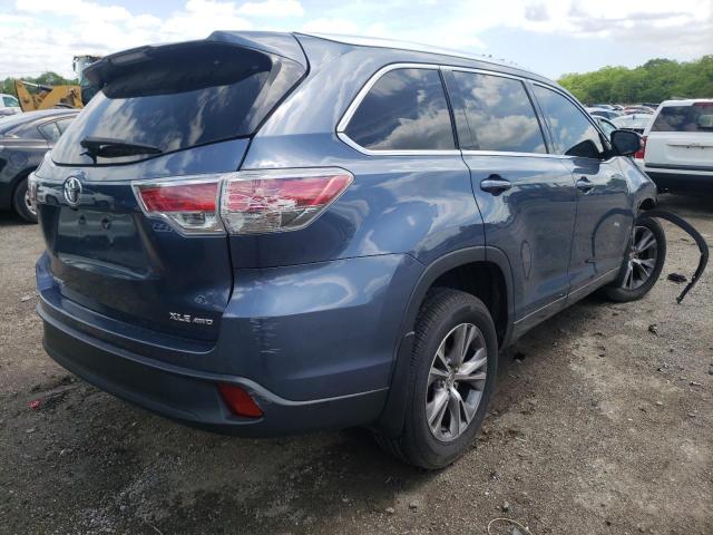Photo 4 from auction – 2014 TOYOTA HIGHLANDER with VIN 5TDJKRFHXES010443