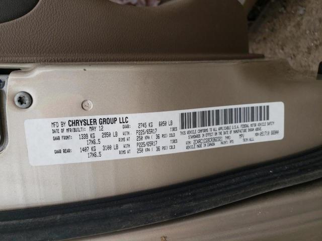 Photo 10 from auction – 2012 CHRYSLER TOWN & COU with VIN 2C4RC1CG9CR362321