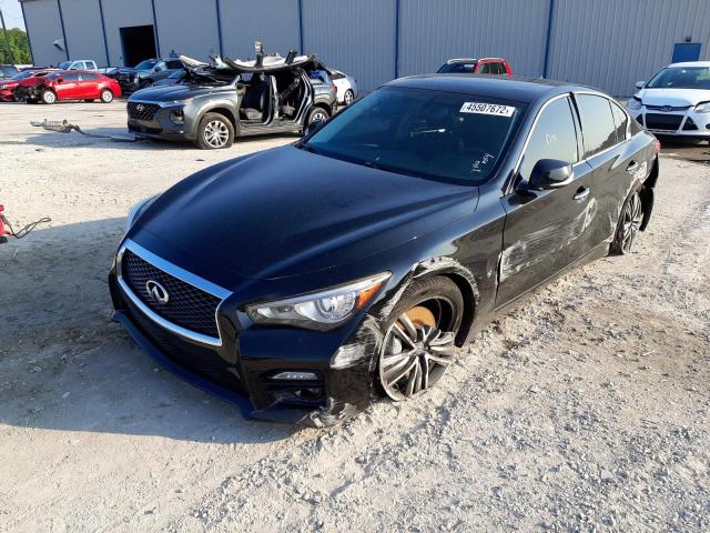 Photo 2 from auction – 2015 INFINITI Q50 BASE with VIN JN1BV7AR5FM413570