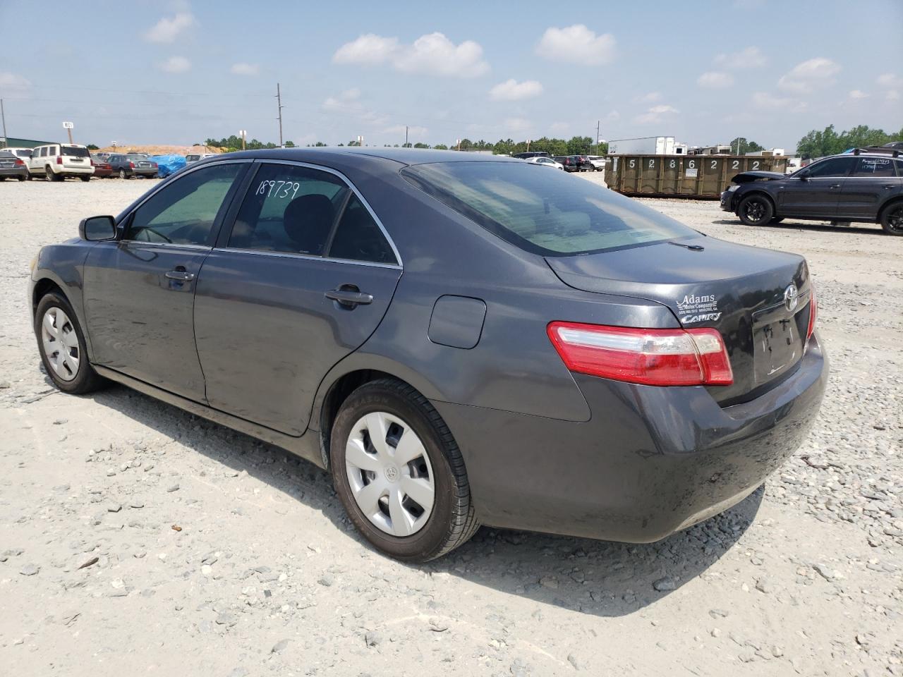 Photo 3 from auction – 2008 TOYOTA CAMRY CE with VIN 4T1BE46K18U205045