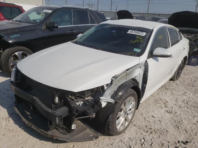 Photo 2 from auction – 2016 KIA OPTIMA LX with VIN 5XXGT4L34GG016956