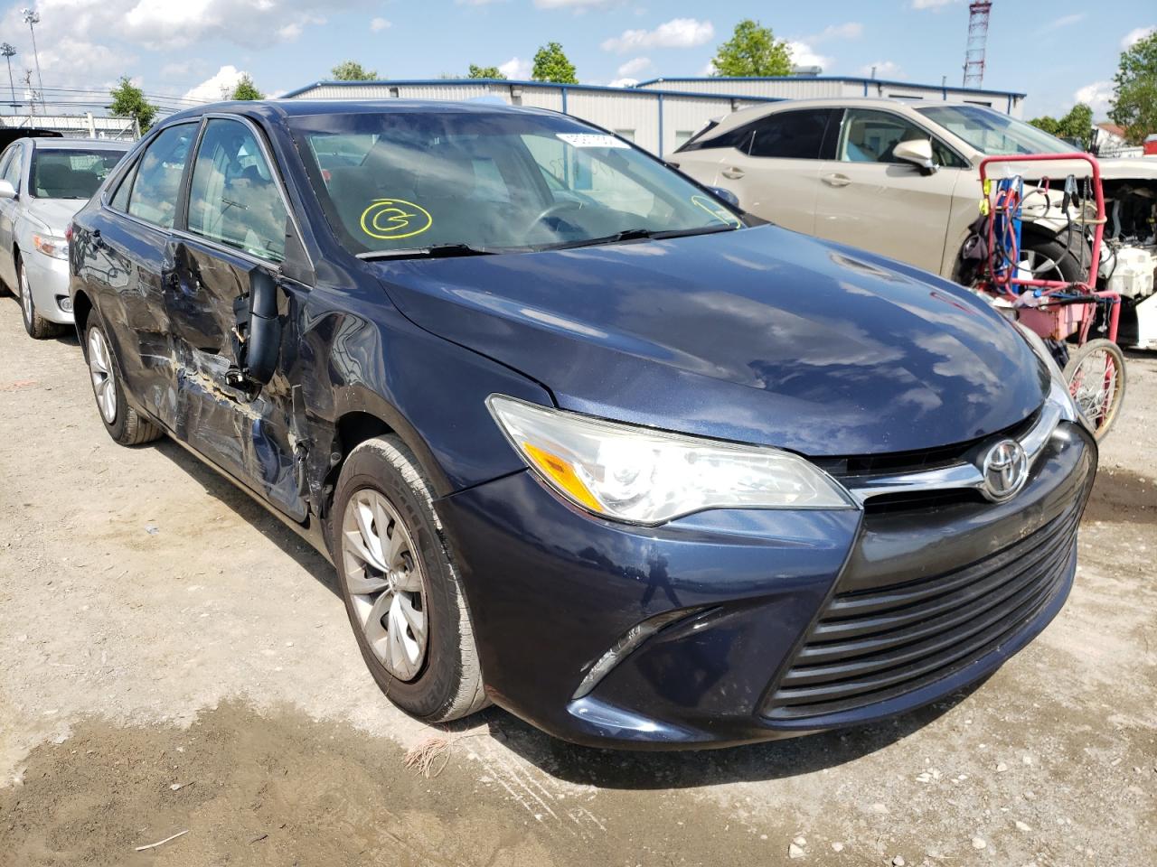 TOYOTA CAMRY LE 2017 with VIN 4T1BF1FK2HU623352 - Photo from auction