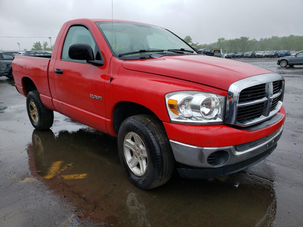 DODGE RAM 1500 S 2008 with VIN 1D7HU16NX8J135983 - Photo from auction
