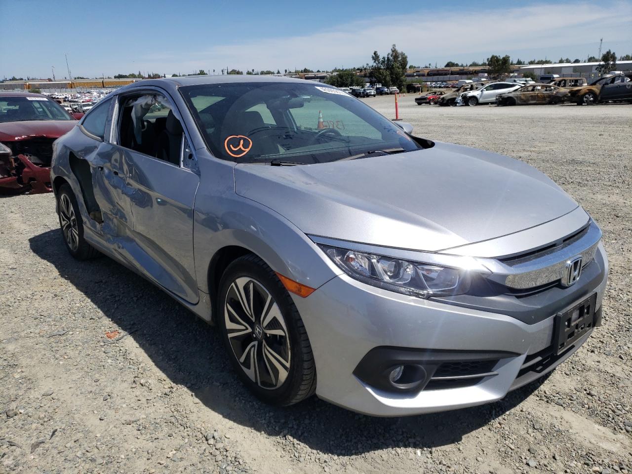 Photo 1 from auction – 2018 HONDA CIVIC EX with VIN 2HGFC3B36JH353027