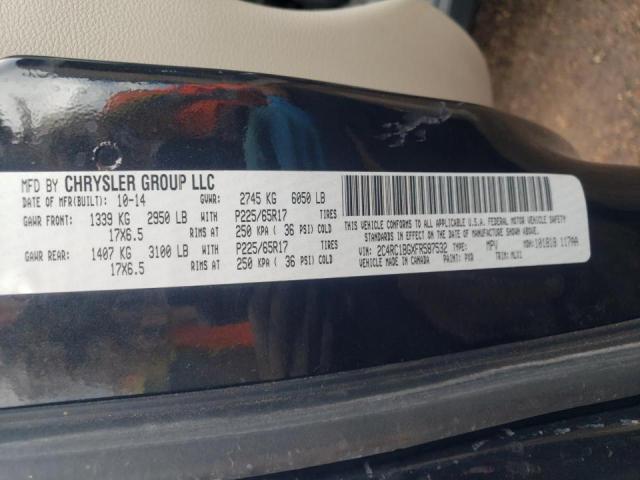 Photo 10 from auction – 2015 CHRYSLER TOWN & COU with VIN 2C4RC1BGXFR587532