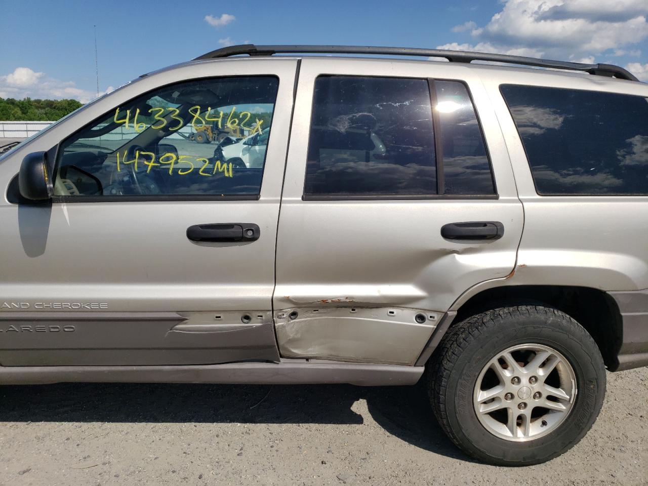 Photo 9 from auction – 2003 JEEP GRAND CHER with VIN 1J4GW48SX3C527552