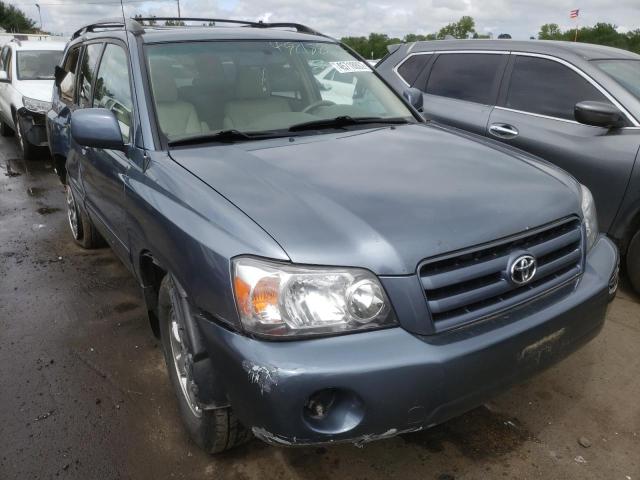 TOYOTA HIGHLANDER 2004 with VIN JTEEP21AX40063435 - Photo from auction