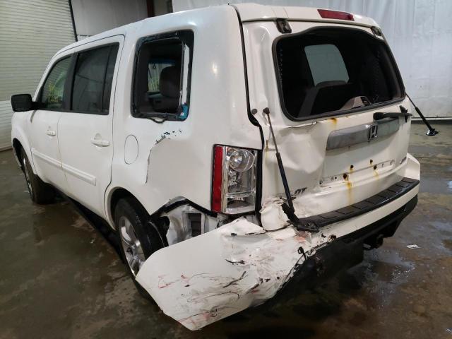Photo 3 from auction – 2013 HONDA PILOT with VIN 5FNYF4H50DB021897