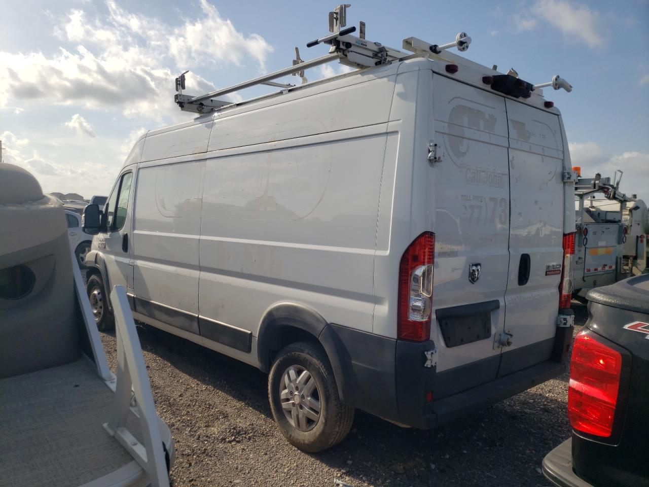 Photo 3 from auction – 2016 RAM PROMASTER with VIN 3C6TRVDG7GE106347