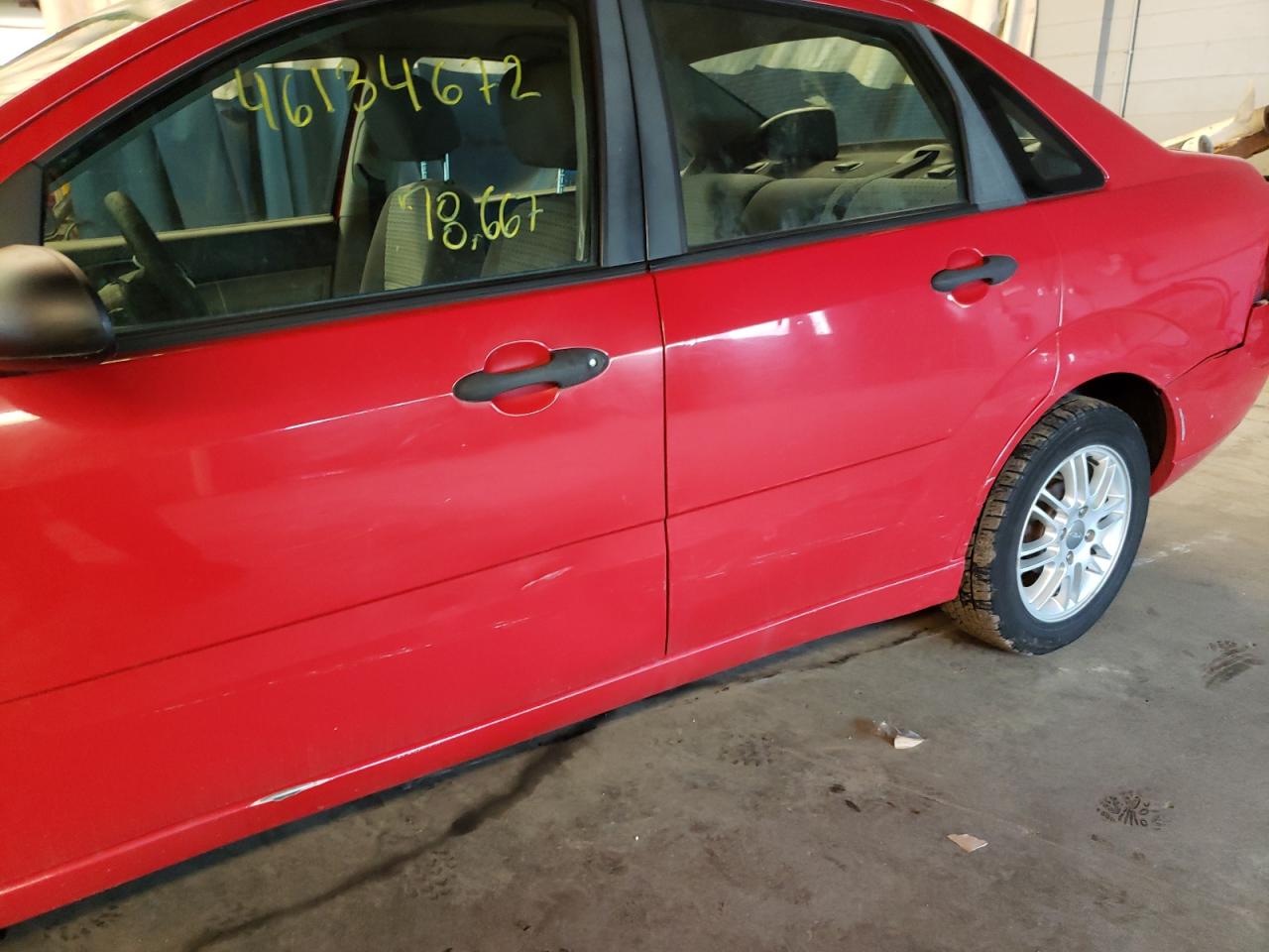 Photo 9 from auction – 2007 FORD FOCUS ZX4 with VIN 1FAFP34N97W180055