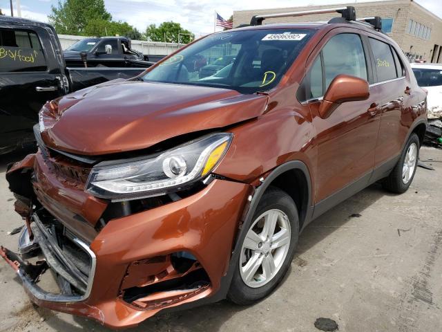 Photo 2 from auction – 2019 CHEVROLET TRAX 1LT with VIN 3GNCJPSB9KL237407