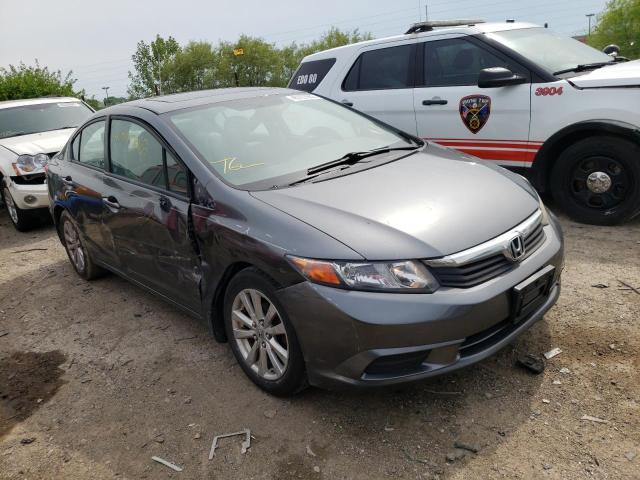 HONDA CIVIC EX 2012 with VIN 19XFB2F89CE004010 - Photo from auction