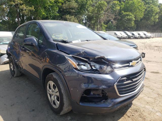 CHEVROLET TRAX LS 2018 with VIN 3GNCJKSBXJL167692 - Photo from auction