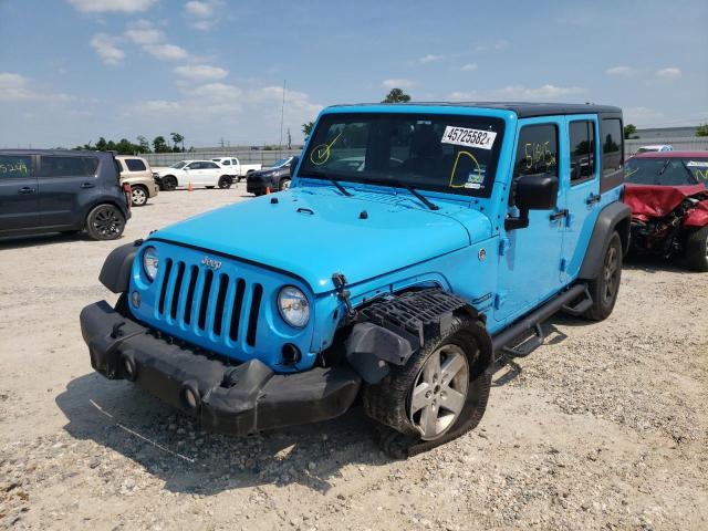 Photo 2 from auction – 2017 JEEP WRANGLER U with VIN 1C4BJWDG4HL662643