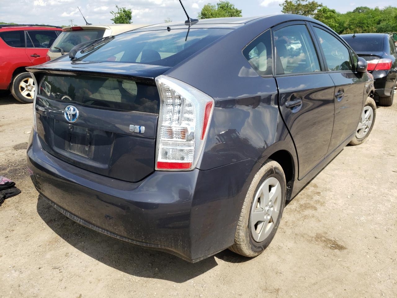 Фото 4 с аукциона – 2011 TOYOTA PRIUS с VIN JTDKN3DU5B1402327