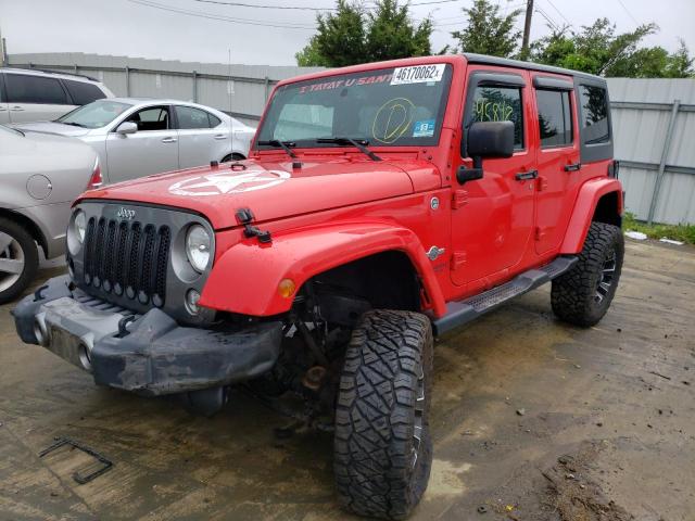 Photo 2 from auction – 2015 JEEP WRANGLER U with VIN 1C4BJWDG1FL614756