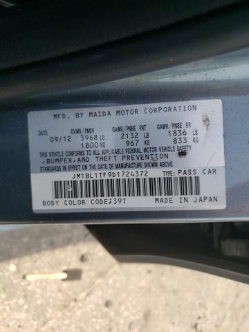 Photo 10 from auction – 2013 MAZDA 3 I with VIN JM1BL1TF9D1724372